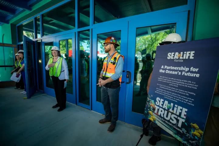 6. Entrada de SEA LIFE Florida. Foto - theledger