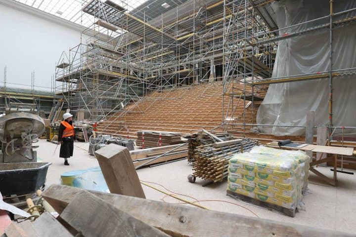 7. Remodelación en el Museo Pérgamo. Foto - Alamy