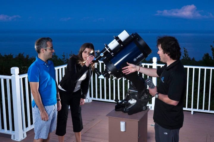7. Temporada de Observatorio en Charlevoix. Foto - Les Observatoires astronomique et de l'Astroblème de Charlevoix (Facebook)