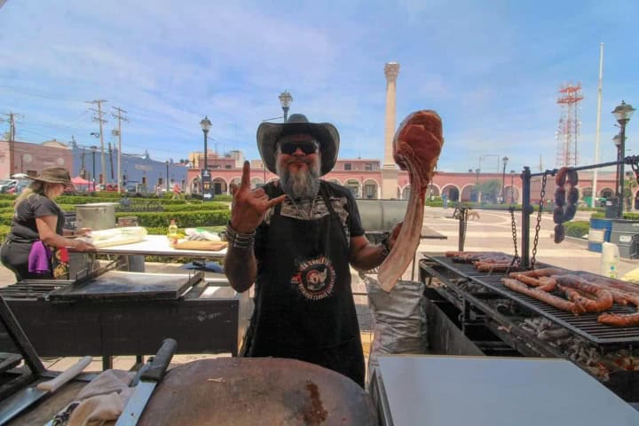 7. La Chuleta Metalera, invitado a Fuego y Sabor en Guanajuato. Foto - Javier La Chuleta Metalera (Facebook)