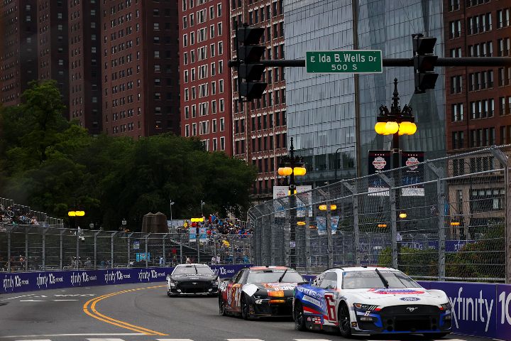 7. NASCAR en las calles de Chicago. Foto - Chicago Tribune