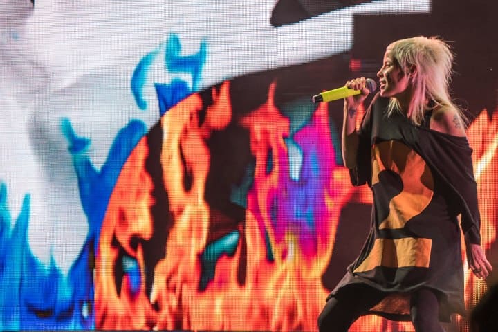 7. Concierto de Die Antwoord en el Heartland. Foto - 100 Days and Nights