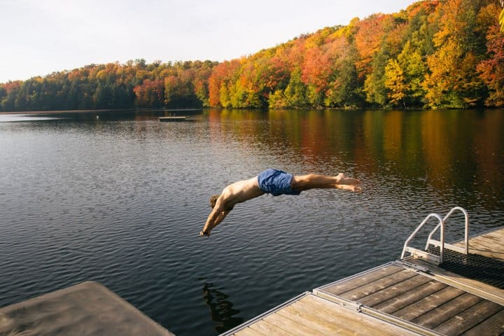 8. Visitante en el lago Gale. Foto - Balnea spa (Facebook)
