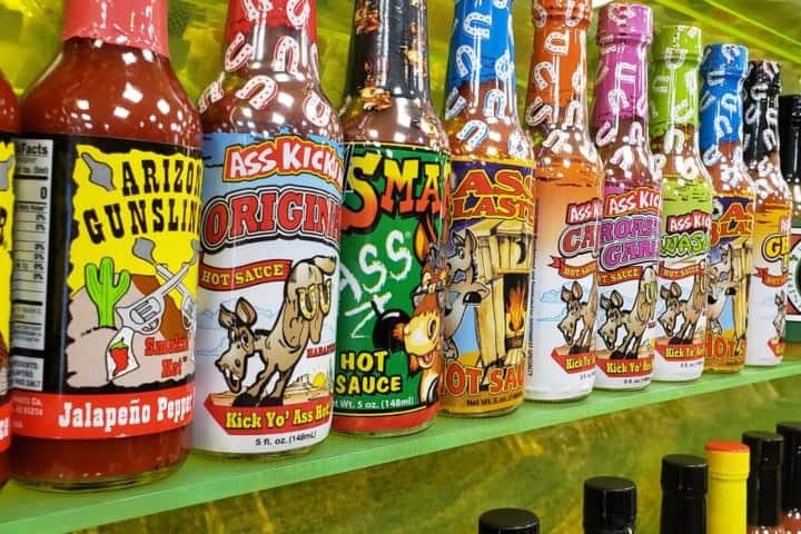 8. Salsas en Alien Fresh Jerky. Foto - Atlas Obscura