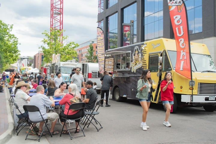9. Zona de food trucks en el Festival de Cherry Arts. Foto - CherryArts (Facebook)