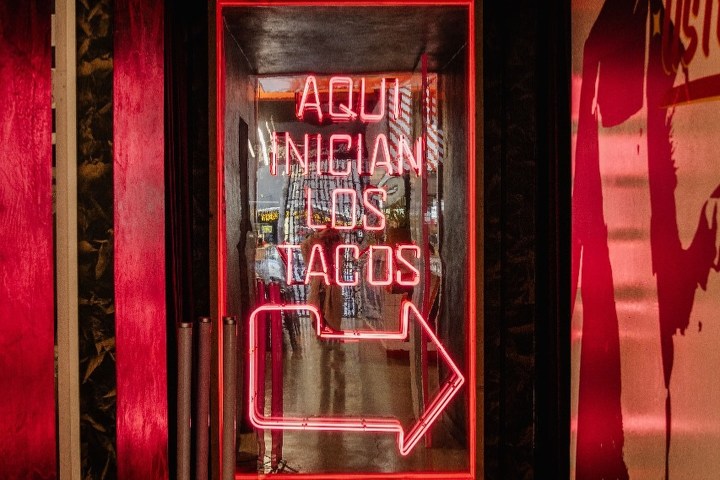 Anuncio de entrada al Museo del Taco. Foto - Museo Del Taco (Facebook)