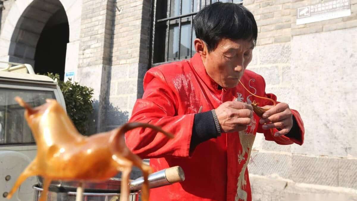 CHUI TANG REN, FIGURAS DE CARAMELO SOPLADO