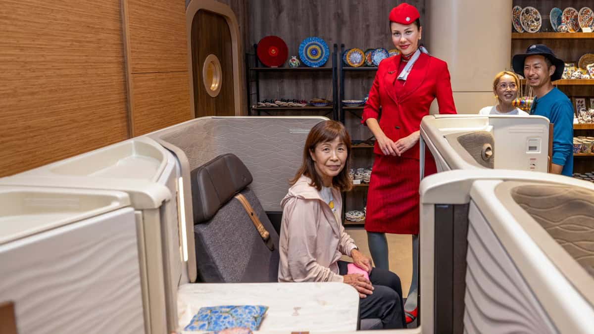 TURKISH AIRLINES PRESENTA SUITE CRYSTAL BUSINESS CLASS EN LA EXPO 2025 DE OSAKA