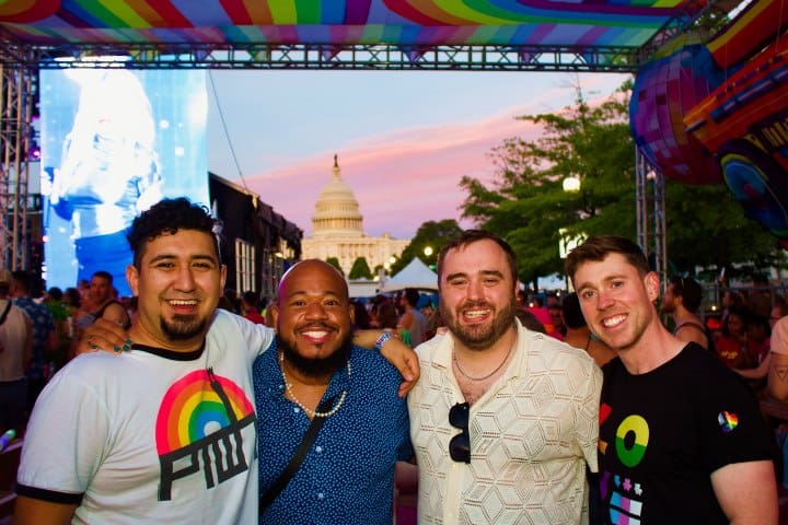 1. Visitantes durante el WorldPide 2024. Foto - Capital Pride (Facebook)