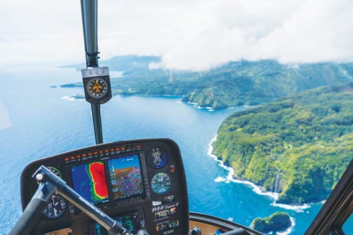 1. Hawái en helicóptero. Foto - Intriper