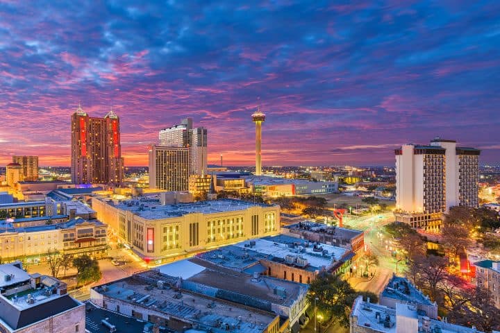 1. San Antonio, Texas. Foto - San Antonio