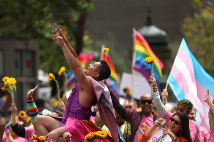 1. Marcha LGBTQ+ en la Ciudad de México. Foto - 24 horas