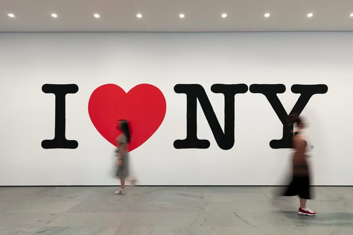 1. Mural del logo I Love NY. Foto – The Museum of Modern Art