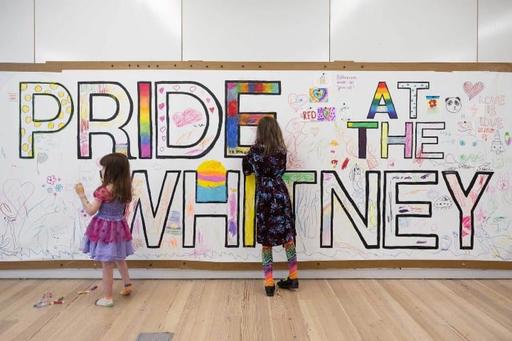 10. Mural colectivo en el Whitney Museum of American Art. Foto - Whitney Museum of American Art
