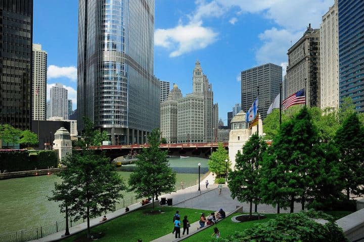11. Río de Chicago. Foto - Alamy