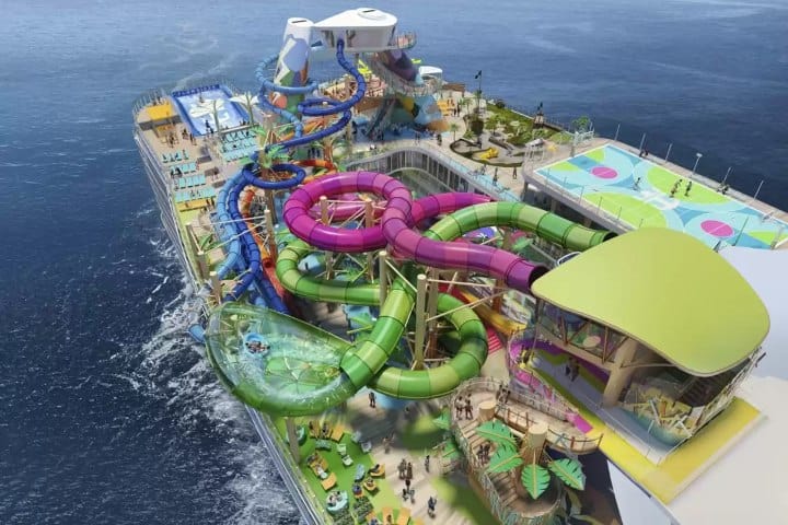 11. Concepto artístico de parque acuático en Star of the Seas. Foto - cruceros.mx