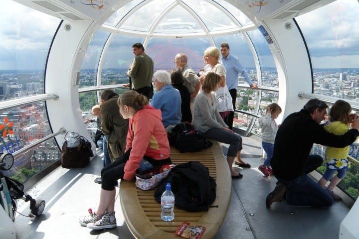 11. Mirador desde el London Eye. Foto - Tower of London Tour