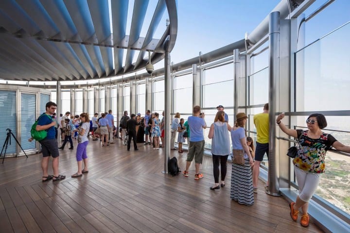2. Mirador del Burj Khalifa. Foto - Alamy