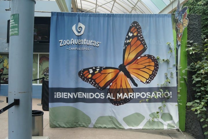 2. Entrada al Mariposario. Foto - Gus Espinosa
