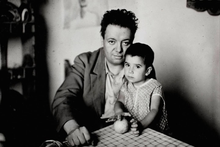 2. (De izquierda a derecha) Diego Rivera y Guadalupe Rivera Marín. Foto - Alamy