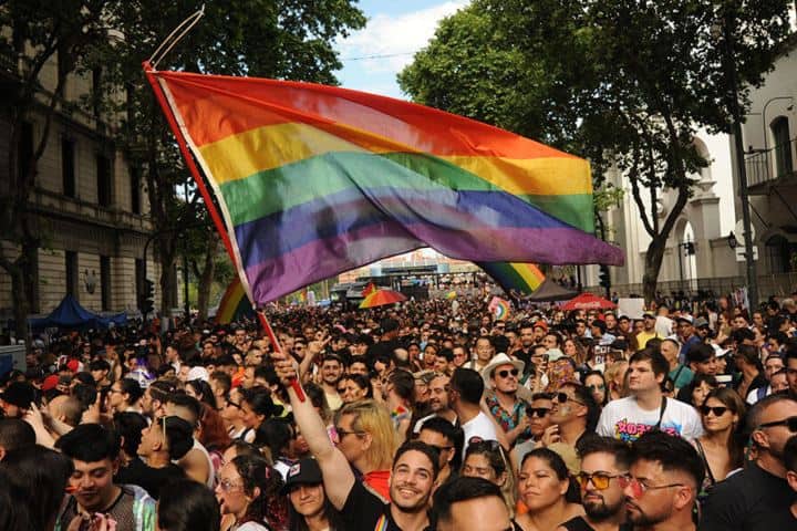 2. Marcha LGBTQ+ en la Ciudad de México. Foto - Agencia Presentes