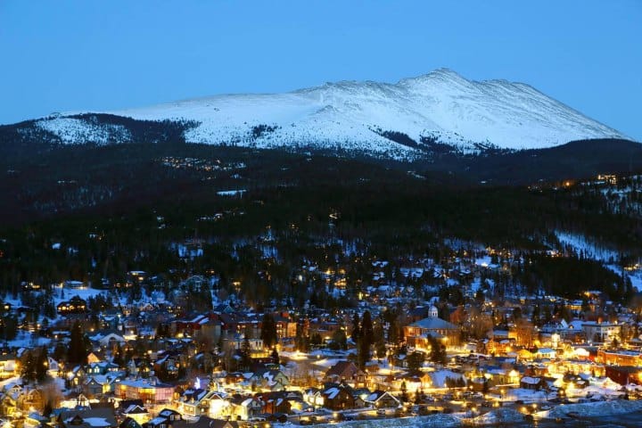 2. Montañas es Breckenridge, Colorado. Foto - Alamy