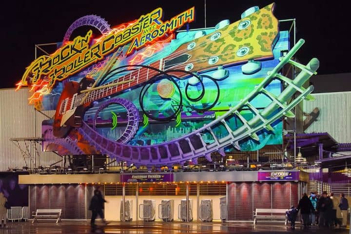 3. Rock 'n' Roller Coaster de Aerosmith. Foto - En la Disneylandia del amor