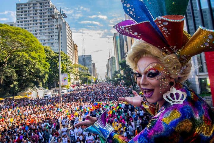 3. Marcha LGBTQ+ en Brasil. Foto - Marriott Bonvoy Traveler