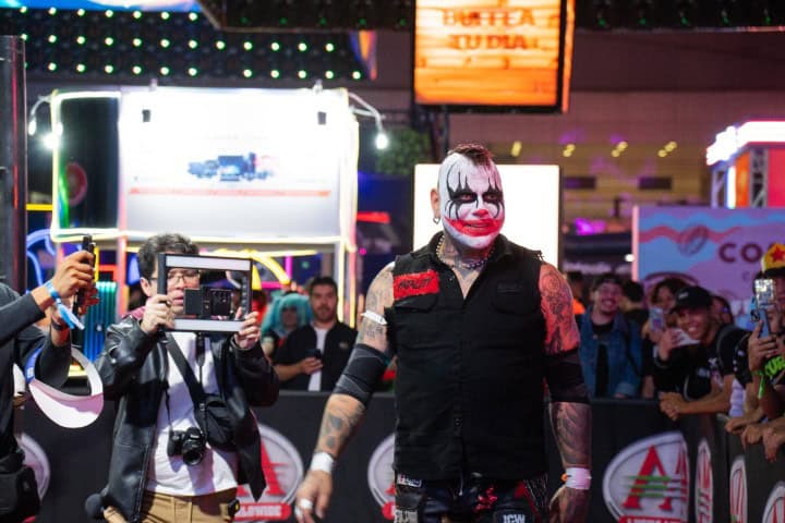 3. Luchador en Gamery. Foto - Telcel GAMERGY México (Facebook)