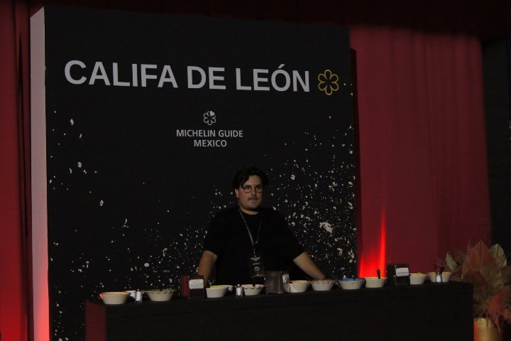 3. Califa de León durante el vernissage Michelin 2025. Foto - El Souvenir