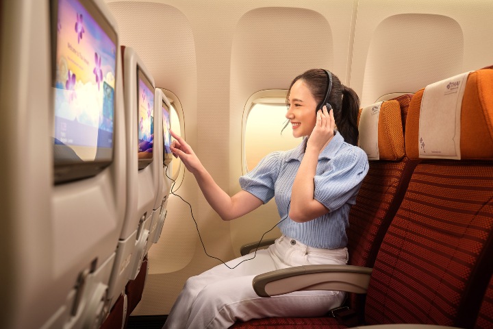 4. Pasajera de Thai. Foto - Thai Airways