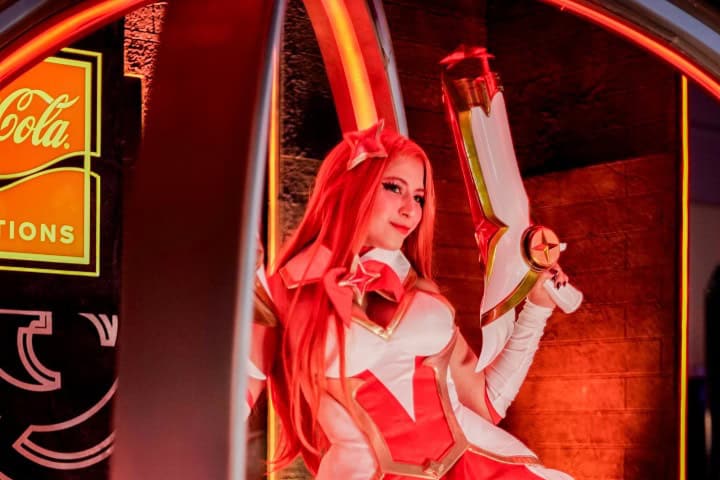 4. Cosplayer en Gamery. Foto - Telcel GAMERGY México (Facebook)