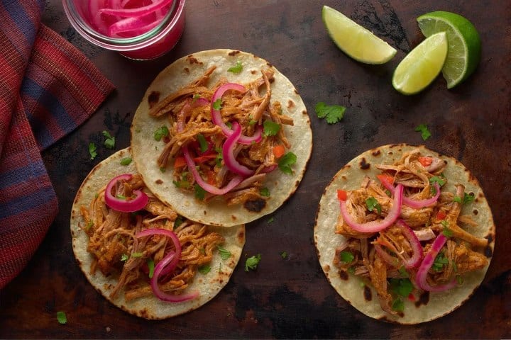 5. Tacos de cochinita pibil. Foto - Goya Foods