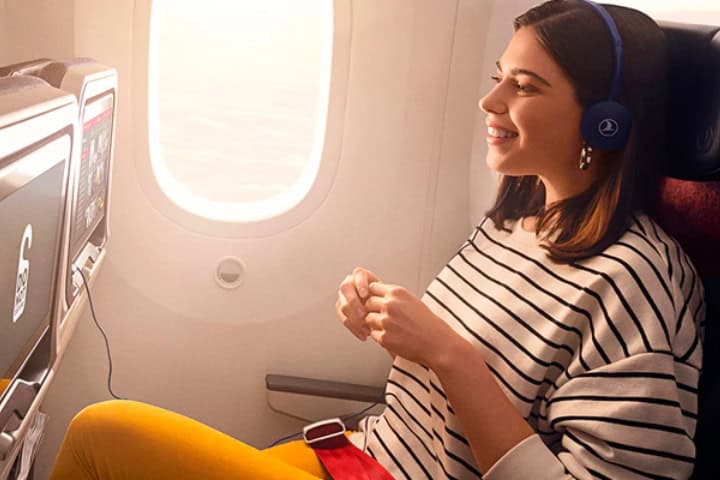 6. Pasajera en Turkish Airlines. Foto - Turkish
