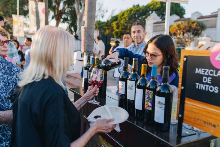 6. Muestra del Vino en las Fiestas de la Vendimia 2023. Foto - @provino_bc (X)