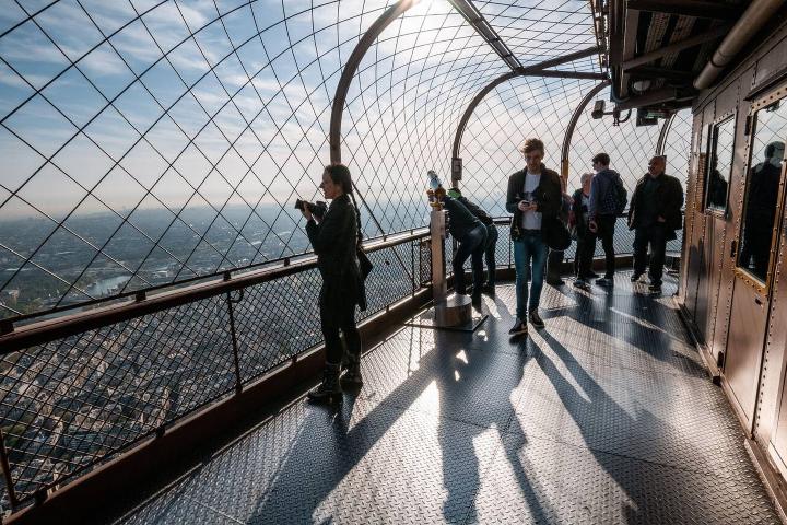 7. Mirador de la Torre Eiffel, en Francia. Foto - Alamy
