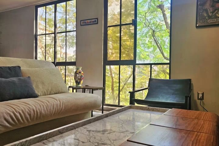 7. Departamento moderno en la Roma. Foto - Anfitrión: Maria Jose (Airbnb)