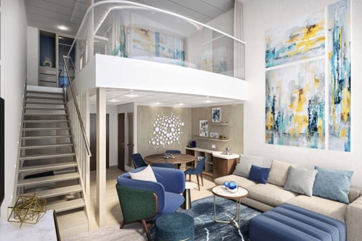 7. Concepto artístico de Suite Icon Loft. Foto - CruiseMapper