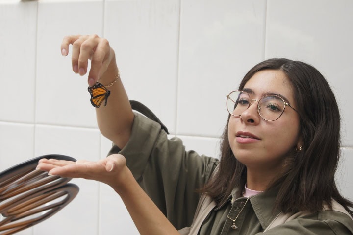 8. Explicación sobre mariposas. Foto - Gus Espinosa