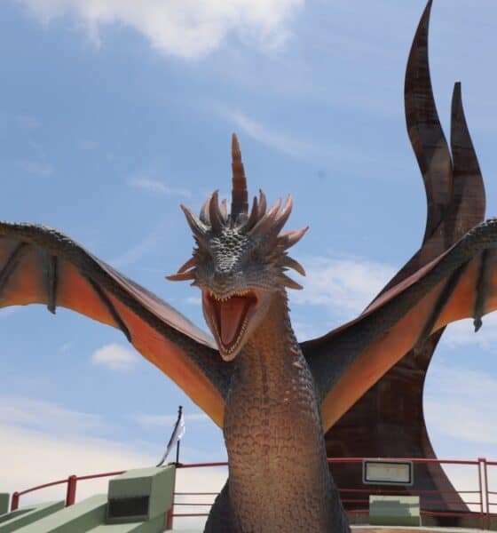 TIERRA DE DRAGONES EN EL PARQUE BICENTENARIO, EN GUANAJUATO