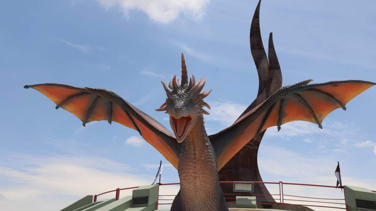 TIERRA DE DRAGONES EN EL PARQUE BICENTENARIO, EN GUANAJUATO