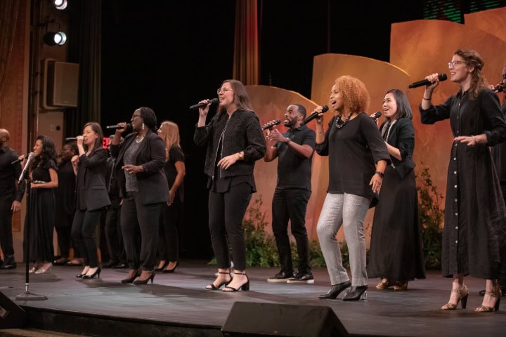 1. Misa Góspel en Brooklyn Tabernacle. Foto - Pastor Jim Cymbala (Facebook)
