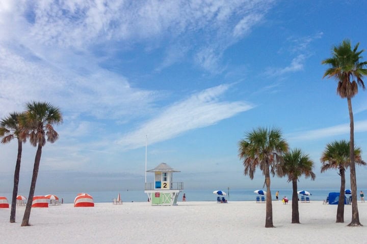 1. Playa en St. Pete-Clearwater. Foto - afar
