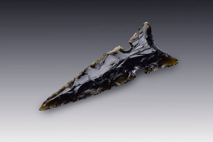 1. Cuchilla de obsidiana. Foto - Museo Amparo