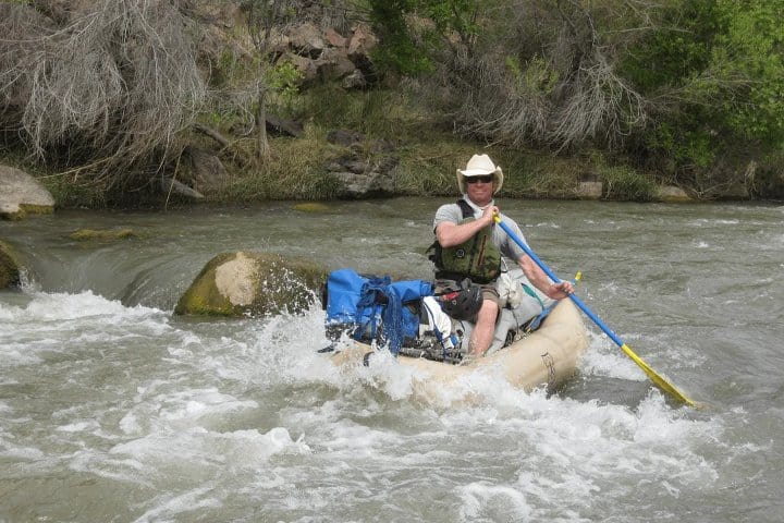 10. Kayak en el río Verde, Arizona. Foto - Camp Verde
