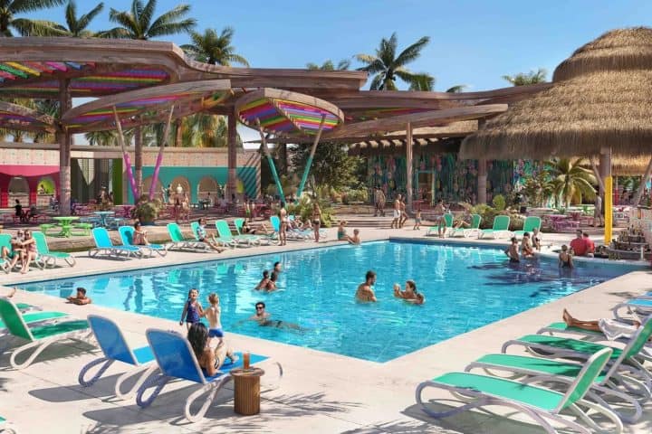 10. Concepto artístico de Royal Beach Club Cozumel. Foto - Royal Caribbean Cruises