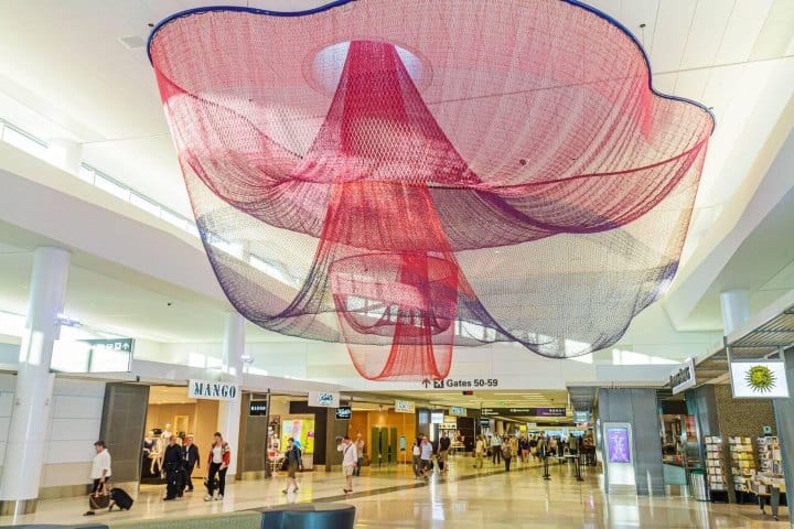 10. Tiendas en el Aeropuerto Internacional de San Francisco. Foto - Alamy
