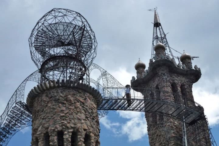 10. Parte superior del Castillo Bishop. Foto - Spaces Archives