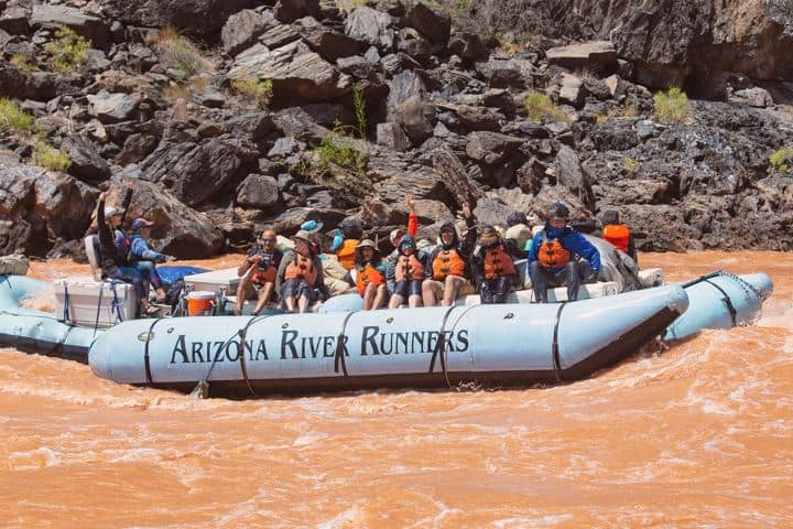 11. Raftin en el Gran Cañon, con Arizona Rivers Runners. Foto - Arizona Rivers Runners