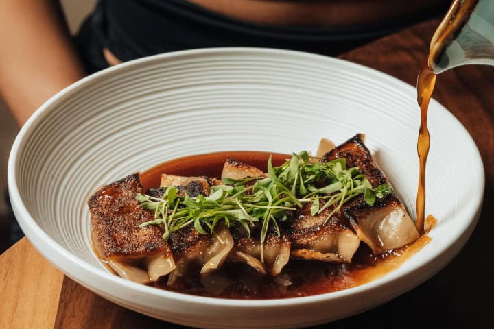 11. Gyozas de wagyu servidas en Fortu. Foto - @forturestaurant (Instagram)